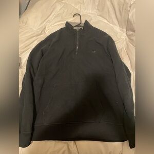 Champion Men's Black Zip-Up Sweater